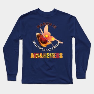 Multiple Sclerosis Awareness Long Sleeve T-Shirt